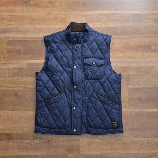 D120435秋冬男士Beaton美式复古巴恩风菱格绗棉夹克外套 商品图2