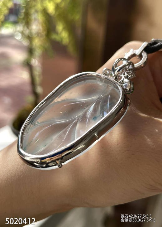 叶子吊坠【5020412】具体价格微信咨询 商品图5