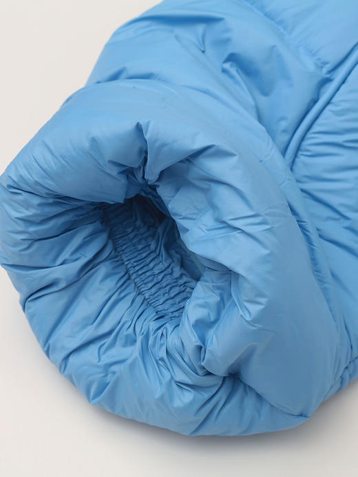 黑色高领短款羽绒服 宽松面包服版型 侧边拉链设计秋冬保暖休闲通勤外套 商品图3