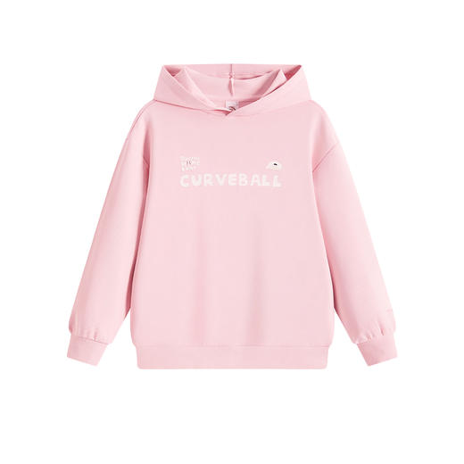 超级安踏 x 呆萌町联名 | 儿童连帽卫衣女童装休闲长袖362538713U 商品图1