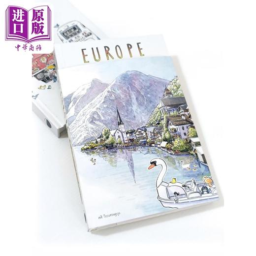 【中商原版】Sasis Sketch Book: 34 Days in Europe Diary 2 进口艺术 【Sasi的手帐书】欧洲 第二卷 签名版 商品图1
