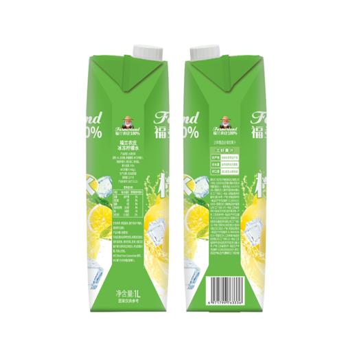 福兰农庄1L冰冻柠檬水 商品图1