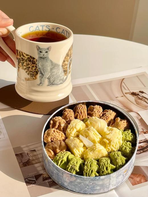 【109到手3盒】AKOKO小花曲奇饼干 奶香茶香 清新扑鼻 酥酥软软口感 入口即化 商品图2