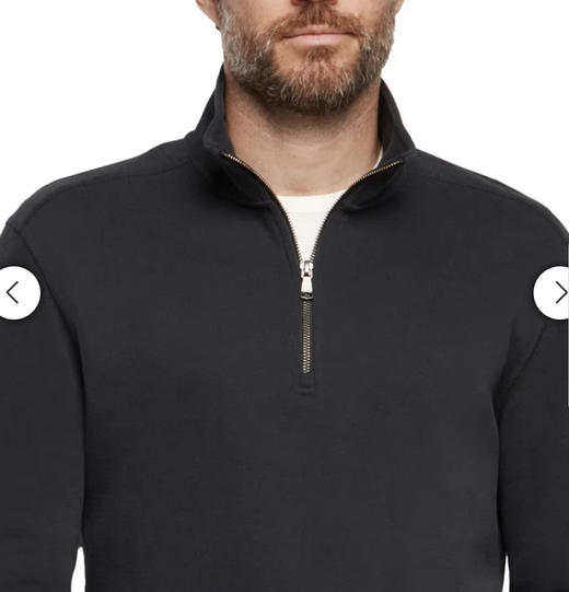 到手价218元 Banana Republic男士长袖四分之一拉链卫衣 美国代购，无中文标签，介意慎拍 商品图5