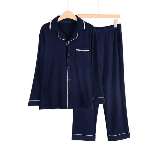 美奈川 极舒暖双面绒 男套装 JJ28181 商品图2