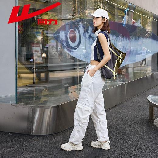 回力登山鞋女鞋秋季透气网面户外徒步鞋女款软底减震运动休闲鞋女 商品图3