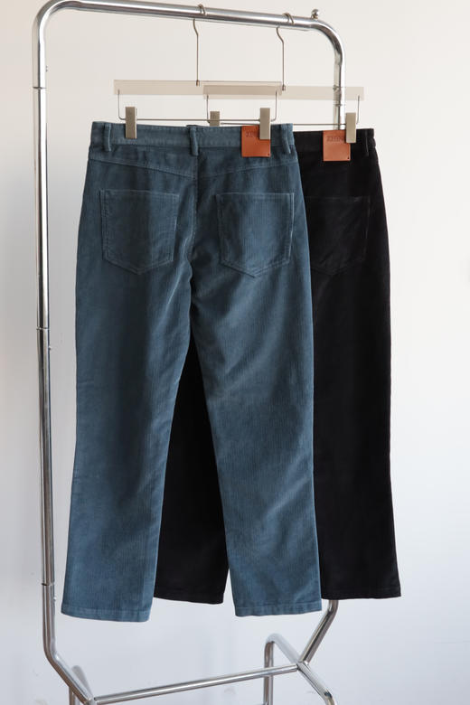 E.Z 25秋冬新款 微宽松小直筒 灯芯绒长裤 XXK209 商品图4
