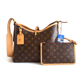 【95新】LV路易威登carryall系列M46203小号老花carryall单肩斜挎包女士 301125NJT01