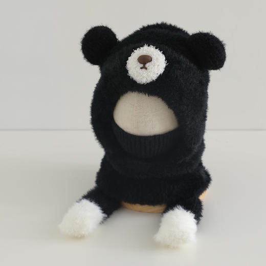 开抢💥超级洋气🤗『俏墨儿童一体捏捏叫护耳雷锋帽』小手捏捏会响😍超可爱一体式帽围设计💓从头暖到脖子防风保暖一步到位‼️ ⭐这么可爱的帽子必须要给宝宝安排一个 商品图4