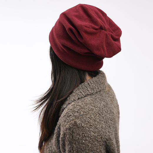 绽放/KS152朵针织万能冷帽堆堆帽美式慵懒风 商品图2