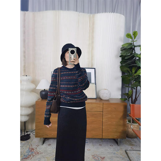 情迷费尔岛 费尔岛元素毛衫  羊毛老钱风 & 混纺复古刺绣款 RL经典老钱 商品图3