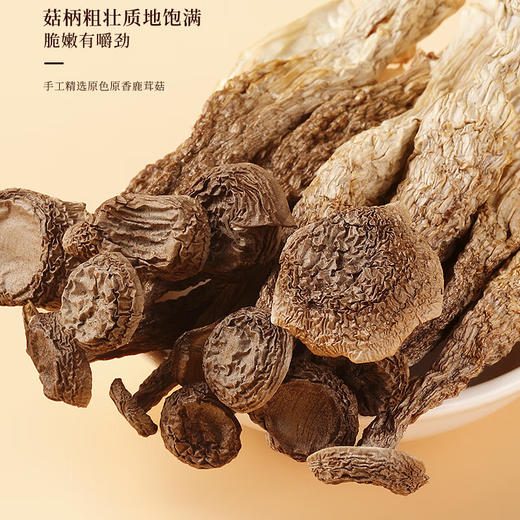 福东海羊肚菌鹿茸菇鸡油黄虫草花山珍礼盒200克（羊肚菌50克、鹿茸菇60克、虫草花60克、鸡油黄30克）/盒 商品图3