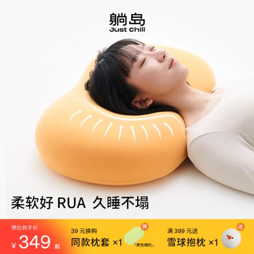 躺岛猫肚皮枕经典款枕头 商品图0