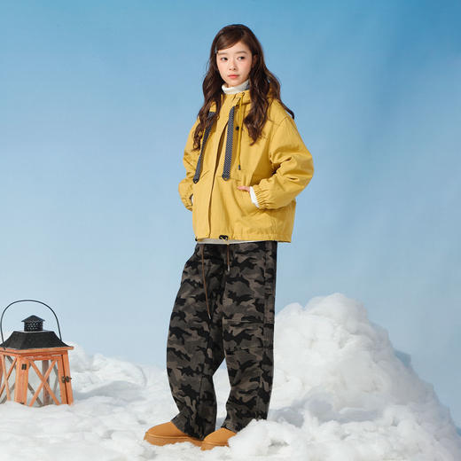 加厚兔毛连帽外套-纪念日百货门店同款167750508 商品图3