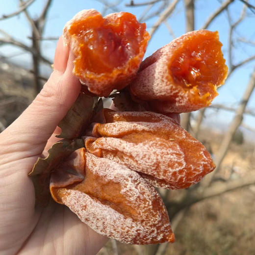  陕西富平柿饼 头茬吊柿饼 传统工艺 香甜软糯 商品图10