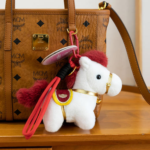 【柔软蓬松又扎实❗️承载着满满的祝福】生肖马年五福小马吉祥物毛绒玩具可爱仿真五福马公仔。jb 商品图3