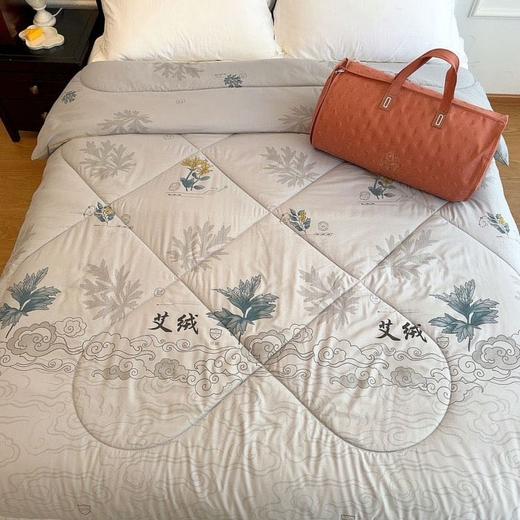 【陈年艾绒填充 助眠静心不闷汗 7重防护】张仲景艾绒抑菌被 200*230cm（6斤） 商品图0