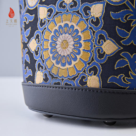 SAINTJOY/上久楷  宋锦拎包 大小团花纹花卉锦 XB3B015208001 （不含礼盒包装 商品图7