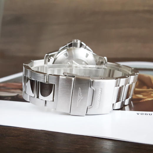 【95新】LONGINES 浪琴L3.673.4.76.6自动机械机芯日期显示；计时41MM（男款）康卡斯系列精钢 261125TJ20 商品图6