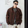 徐太浪【缉明线 复古风】加绒教练夹克男秋冬新款高级感立领外套 商品缩略图1