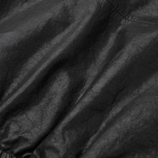 ROMI STUDIO土耳其进口羊皮革植鞣摩登复古立领皮衣 RWCWWG5700 商品图11