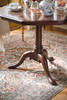 独角鹿西洋古董1880年代法国出品古典卷叶主题布勒镶嵌装饰胡桃木桌几 商品缩略图6