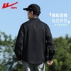 回力2025秋季新款长袖衬衫男款外穿内搭工装休闲百搭黑色衬衣外套 商品缩略图6