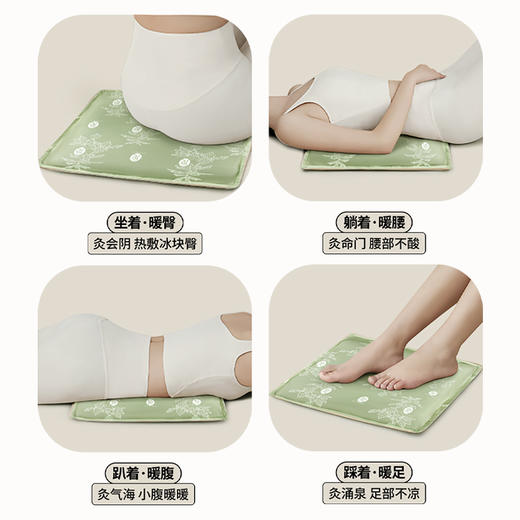 【无患子】后辰坐享热敷坐垫···“艾” 意绵绵，“灸” 享舒适 ！艾灸理疗 深层渗透让身体暖起来，温和不上火，水肿、手脚冰凉、疲惫、体寒必入！ 商品图2