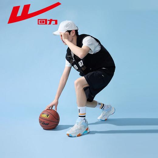 回力男鞋2025新款春季网面透气青少年篮球鞋男ins百搭休闲运动鞋 商品图5