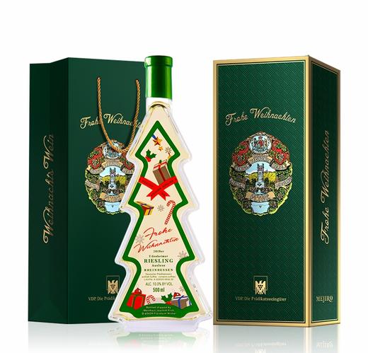 【圣诞节】德国菲雷克圣诞雷司令精选甜白葡萄酒500ml 圣诞树 商品图0