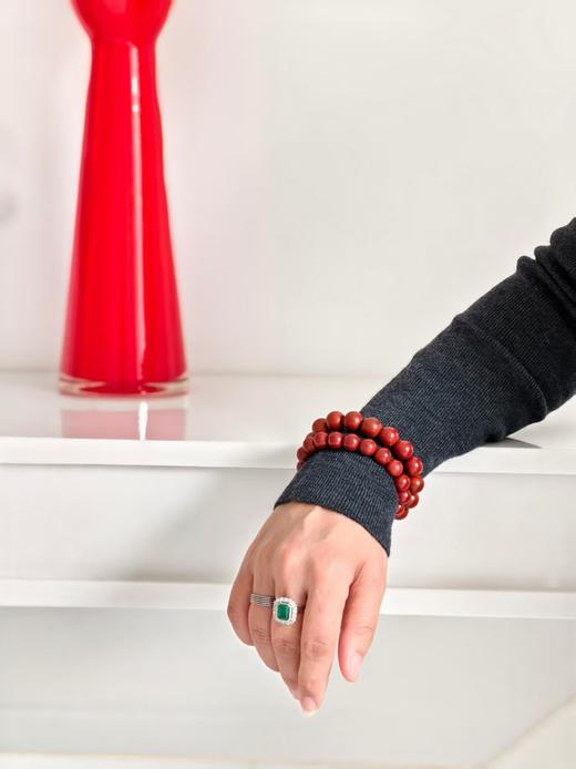 半高领羊绒衫-远山黛 商品图14