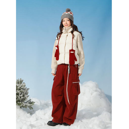 美式复古弯刀裤带配饰长裤-纪念日百货门店同款167998191 商品图1