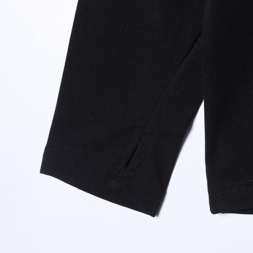 T5067SDSA男士秋冬新款痞帅男装潮牌撞色手皇冠印花立领长袖T恤百搭 商品图4