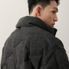 NPC潮牌撞色字母印花90%白鸭绒立领口袋羽绒服男短款保暖NP49DJ10 商品缩略图2