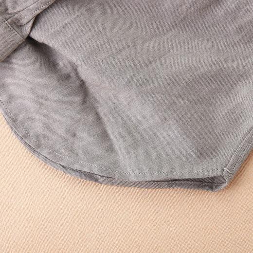 有机棉女式衬衫 100%棉 春秋冬时尚简约 舒适百搭 靓丽女性美 可休闲可商务 素道敦煌天然有机彩棉织造 舒适安全健康 [漳州仓] 商品图11