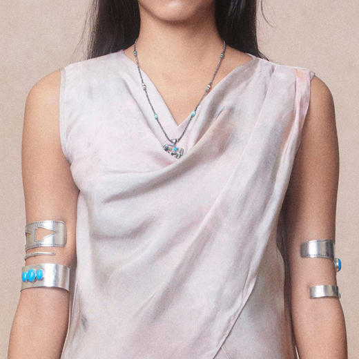 EnSage 925银 逐风马吊坠项链 商品图0