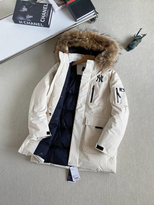 DIN级版本 M@B官方 男女张凌赫同款加厚鹅绒工装风毛领羽绒服24秋冬DJB13 商品图8