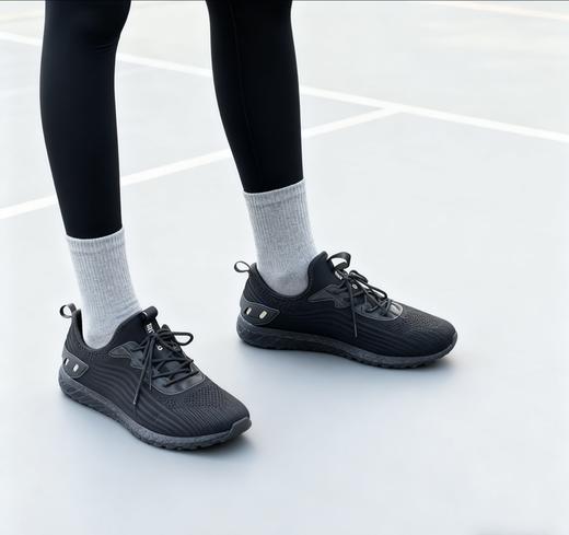 冬季加绒【可泡水！持久型真防水】量橙黑武士防水运动鞋 商品图7