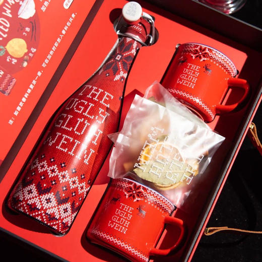 「冬季必备 送杯子」小丑派对圣诞热红酒750ml 西班牙原装进口 丹魄葡萄酒酿造 全称工艺不掺水 微波炉加热30秒即可 尽享地道欧洲风味 新版礼盒装 送礼袋+陶瓷杯+开瓶器 商品图4