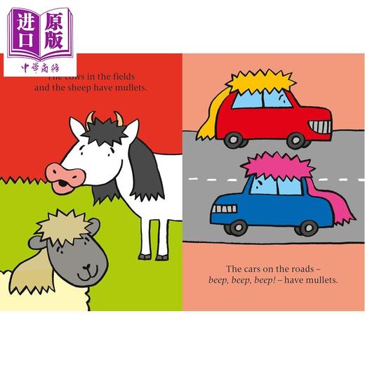 【中商原版】尼克萨尔特 鲻鱼 Nick Sharratt Mullets 英文原版 儿童绘本故事书 畅销书作家创作的爆笑绘本 进口童书 3-6岁 商品图3