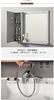 TOTO LDMA090B5GSRKL灰色梳洗柜 商品缩略图5