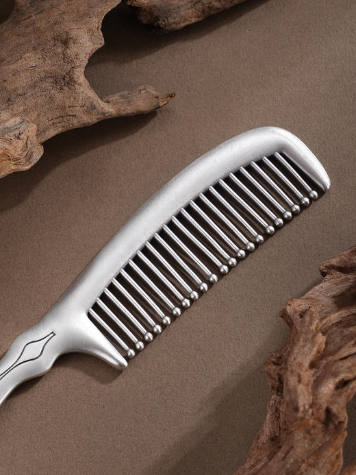 子佩集【一生福禄】银S999梳子【HSSZ004】葫芦福原创作品02511 商品图5