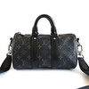 【95新】LV路易威登KeepallM46271黑武士黑老花keepall 25手提单肩包中性款 241125NJT12 商品缩略图3