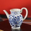 问鼎旗下天石窑白陶泥元青花执壶公杯(凤穿牡丹)（缺货） 商品缩略图1