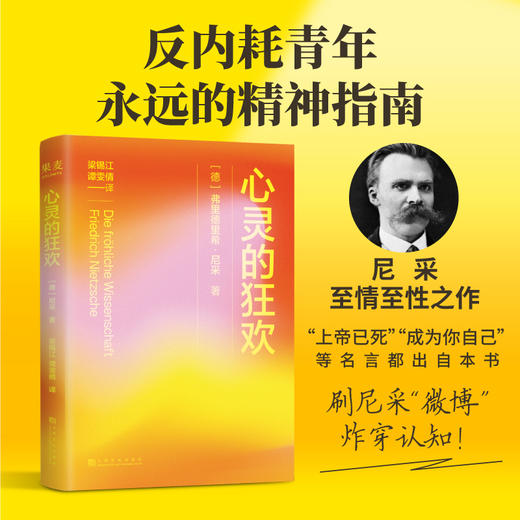 心灵的狂欢（尼采至情至性之作，反内耗青年永远的精神指南！） 商品图0