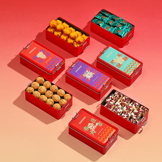【春熙锦瑞礼盒】悠享时2026春节年货礼盒装中式糕点过年走亲戚送礼品新年高端点心团购568g 商品图3