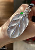 叶子吊坠【5020412】具体价格微信咨询 商品缩略图1