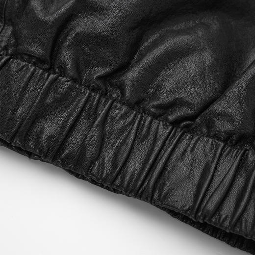 ROMI STUDIO土耳其进口羊皮革植鞣摩登复古立领皮衣 RWCWWG5700 商品图10