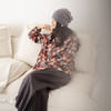 绽放819朵/加厚亚麻数码印花立领花边门襟长袖衬衫女冬季内搭小衫 商品缩略图0