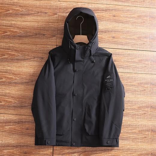 D120403抗寒零下20度！户外90白鸭绒加厚防风防水冬季连帽防钻绒羽绒服！ 商品图8